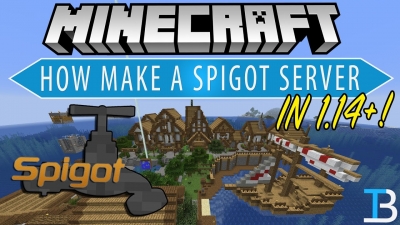 Установка сервера Spigot minecraft.